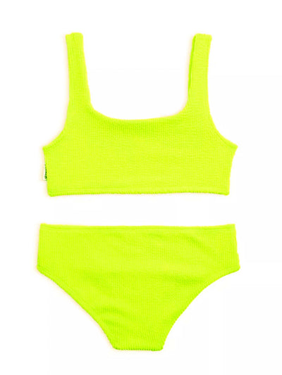 Girls Square Neck Two Piece Bikini