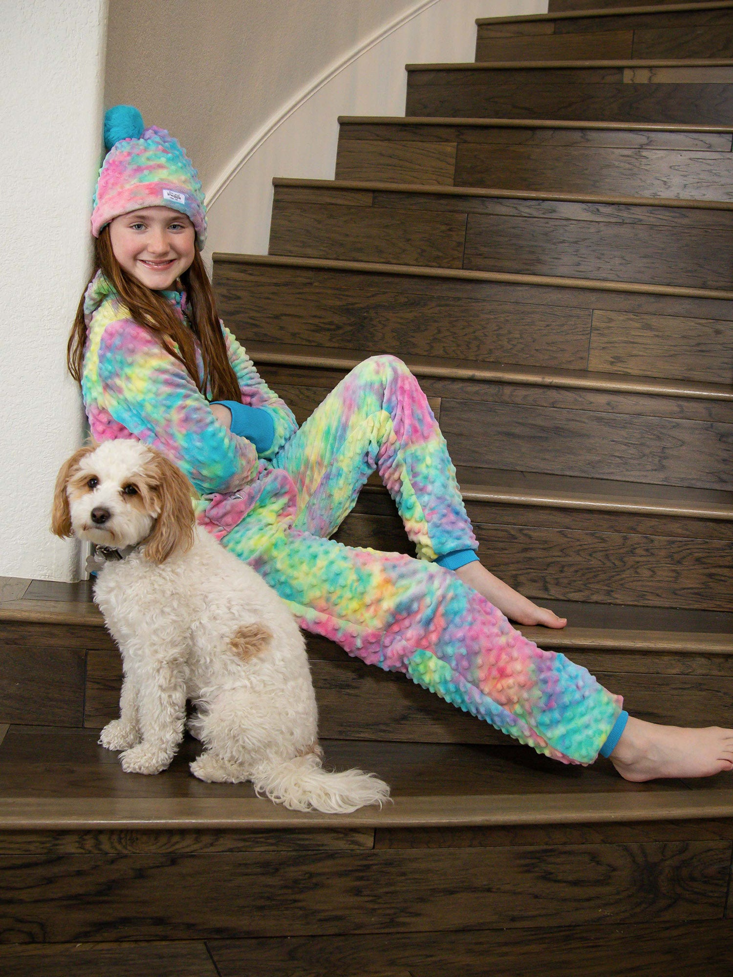 Mix and Match Minky Hoodie and Jogger Pant Gift Set