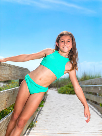 Cropped tankini