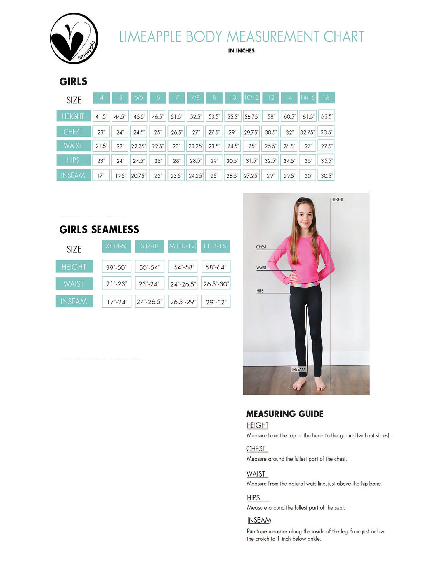 Girls Seamless Activewear Brami