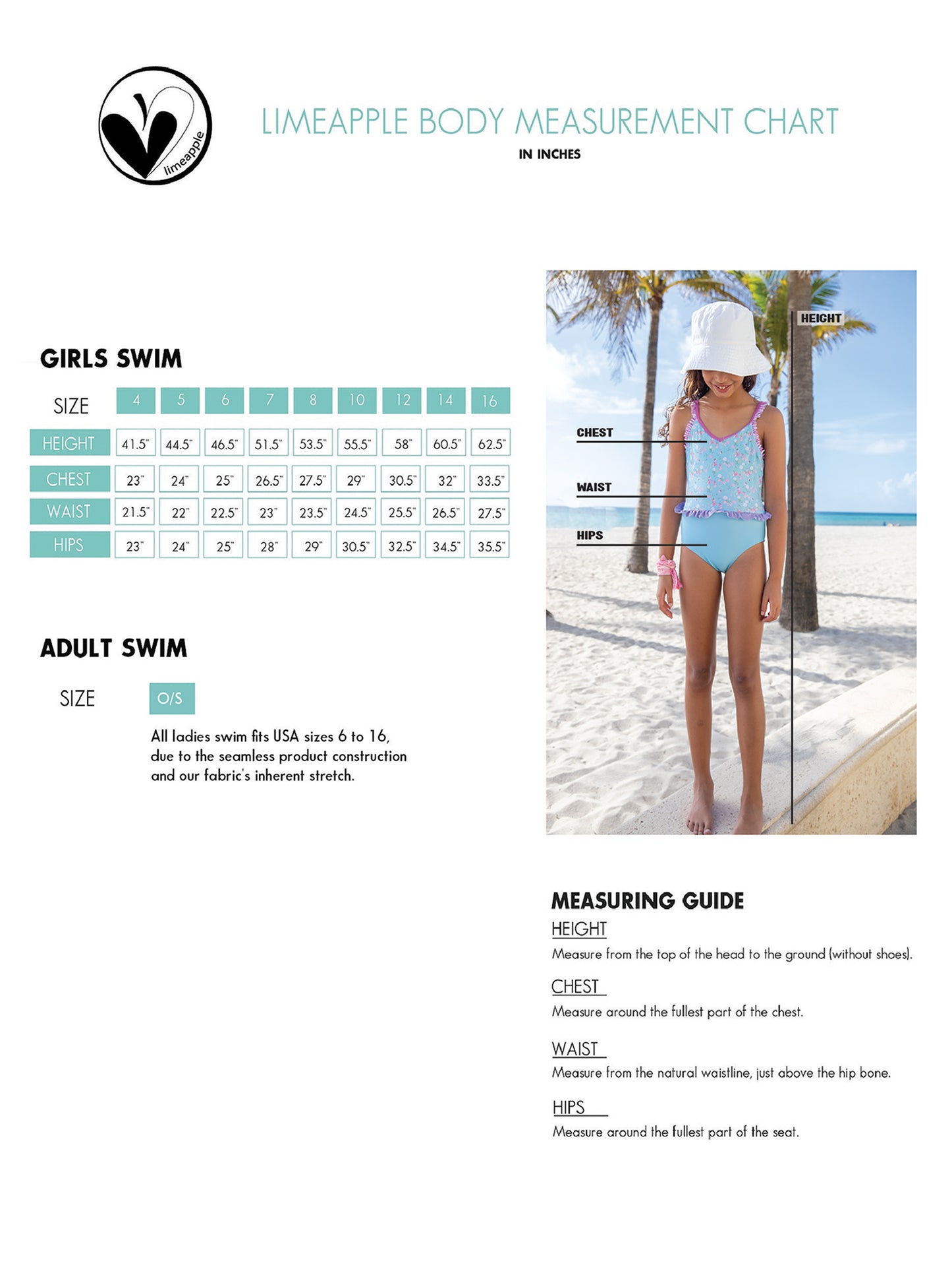 Estina - Mermaid Rashguard Swimsuit Set