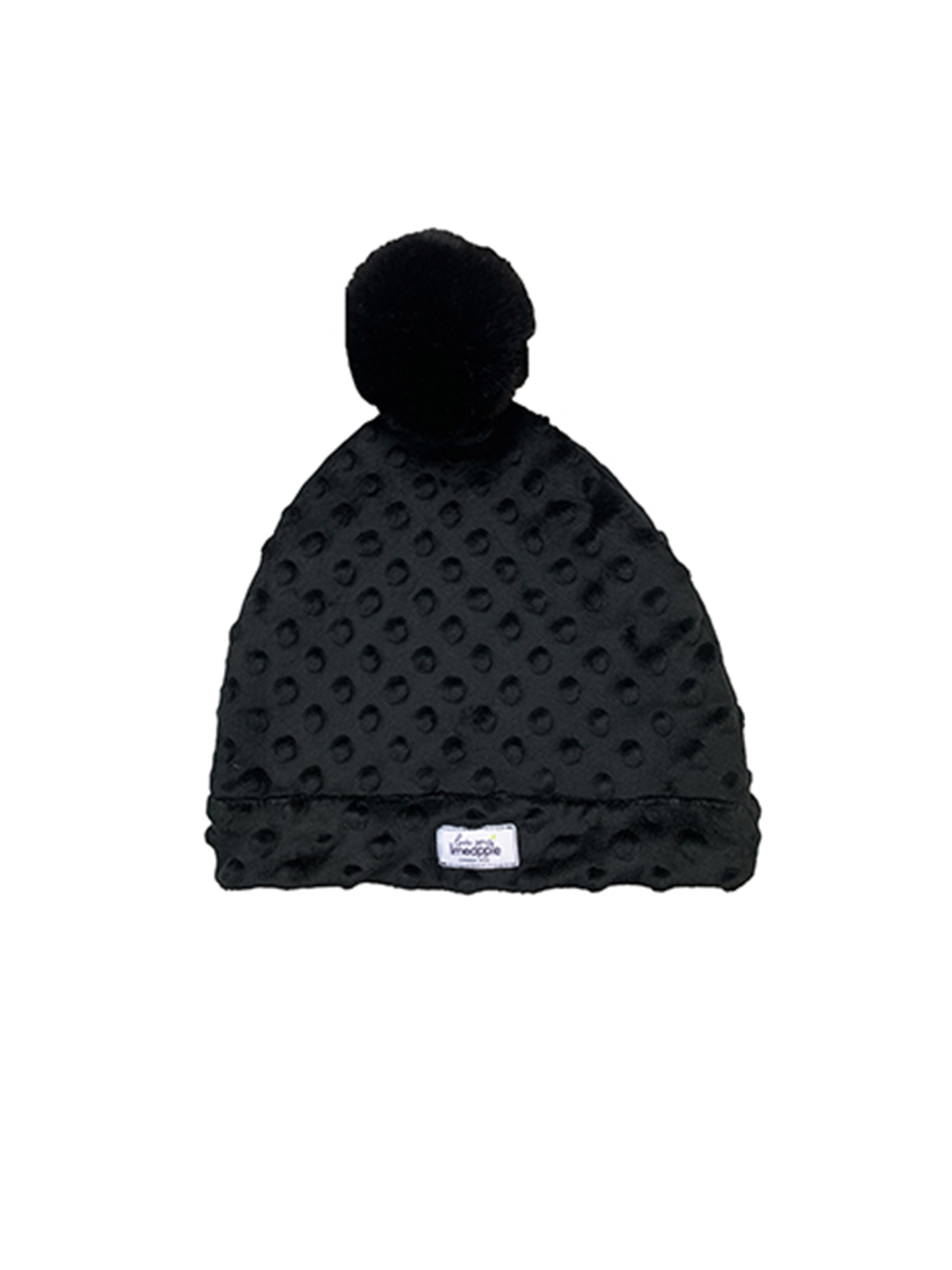 Girls Beanie with Puff