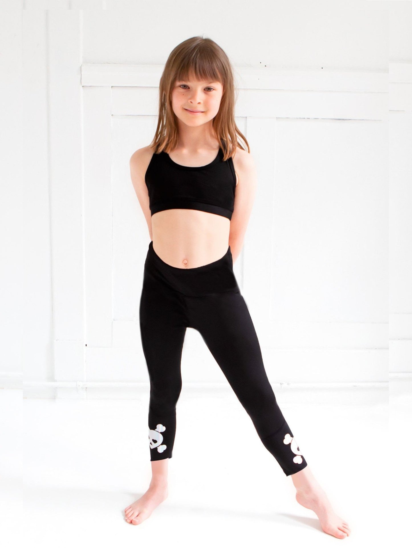 Girls Activewear Capri Leggings