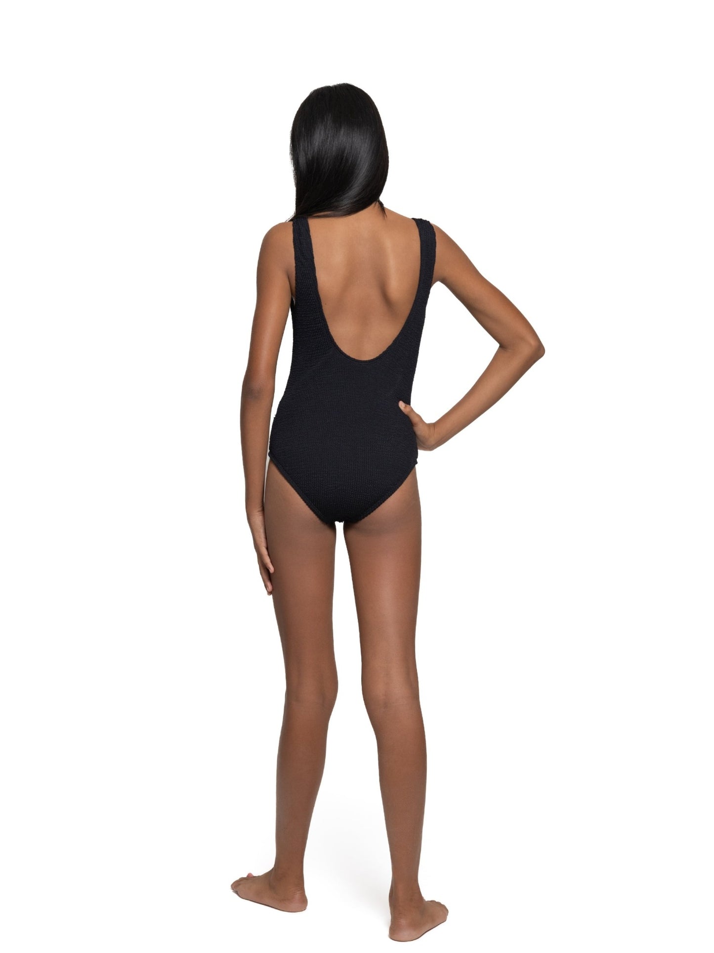  Crinkle One Piece Swimsuit 