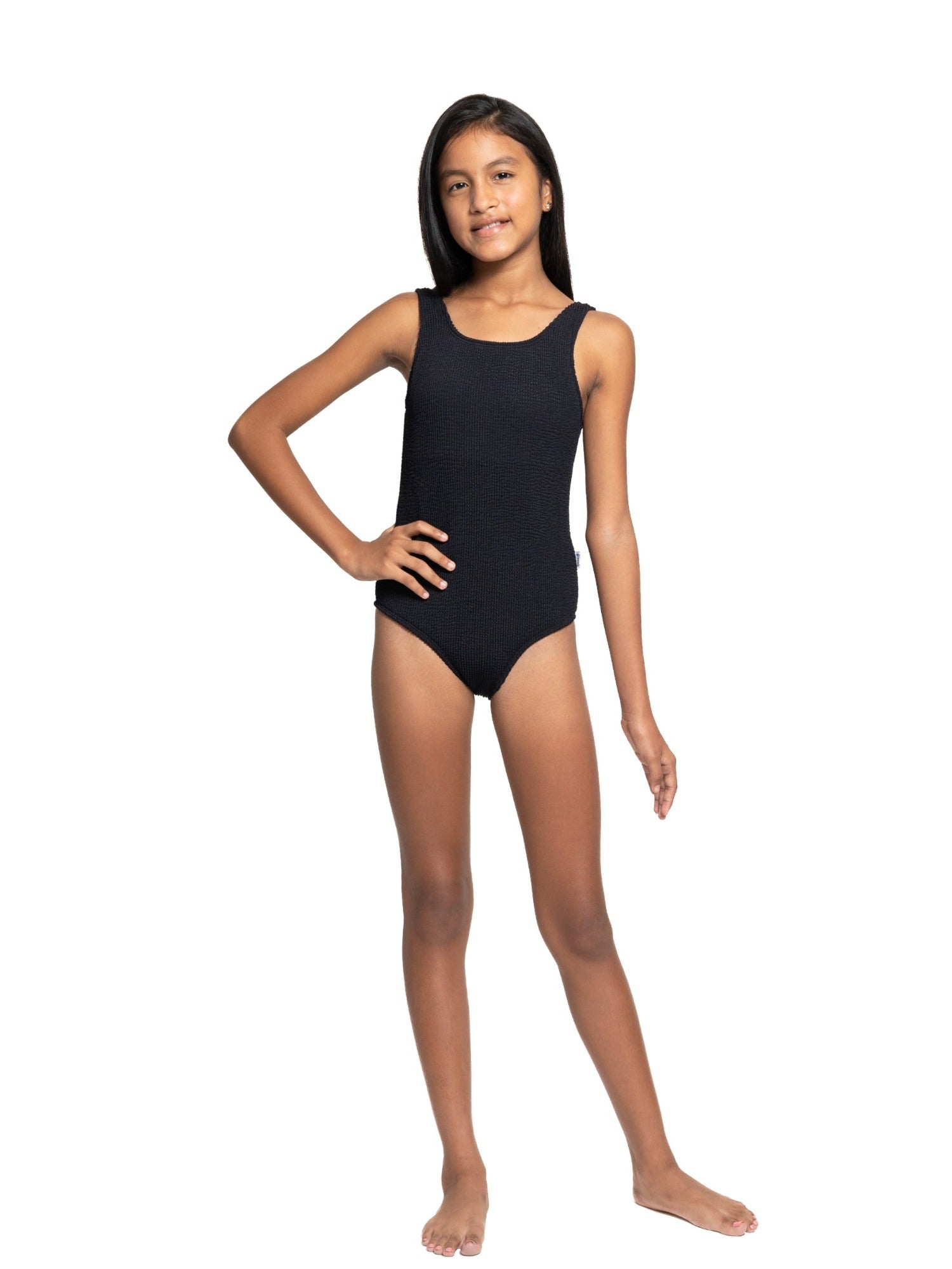  Crinkle One Piece Swimsuit 