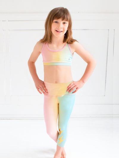 Girls Activewear Capri Leggings