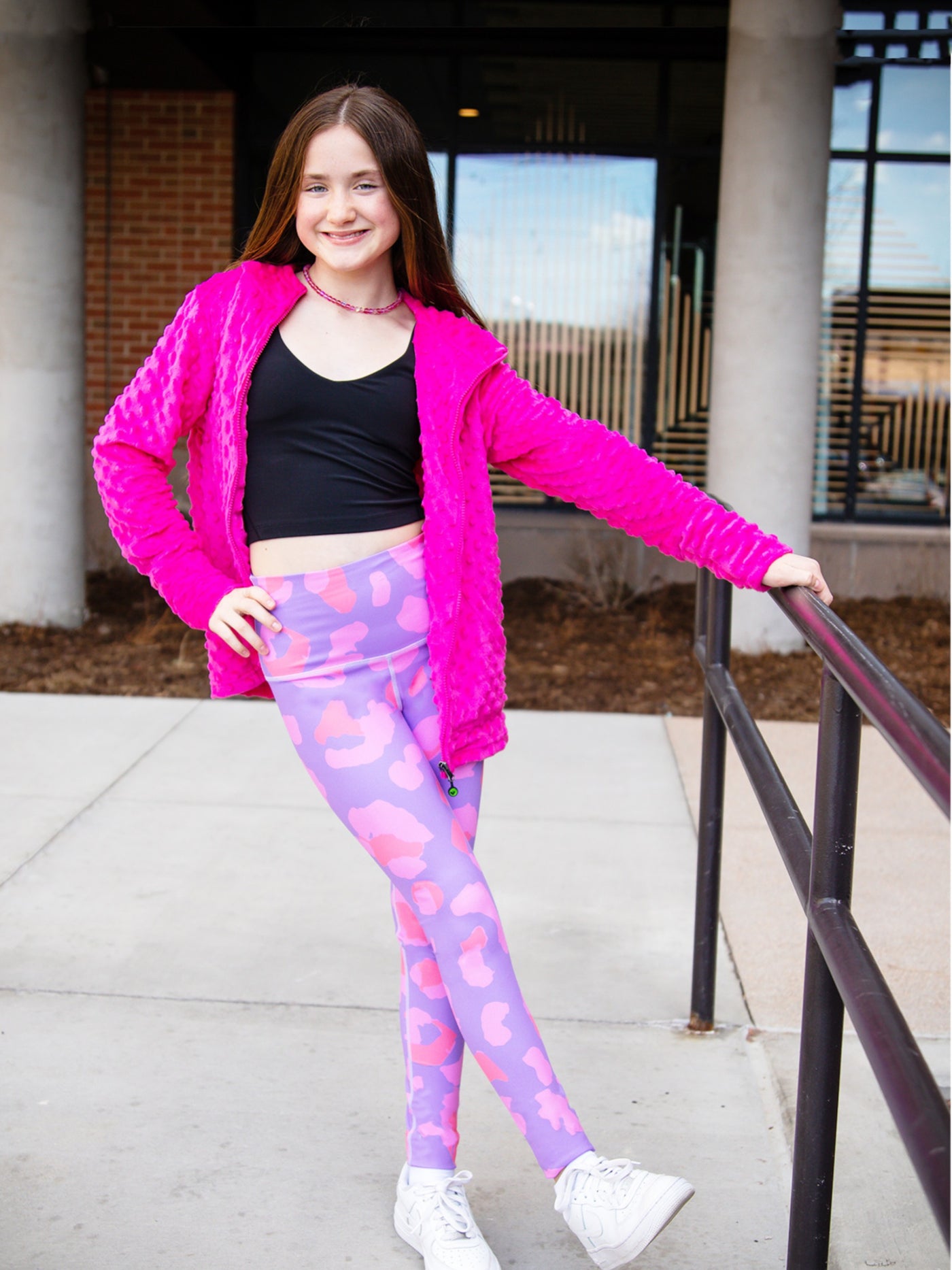 Girls High-Rise Active Leggings